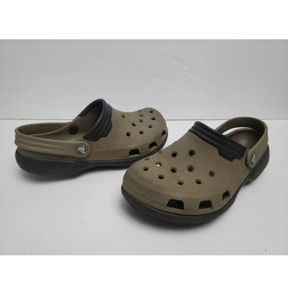 Crocs Duet Clog Crocs Espresso Brown Women Sz 8